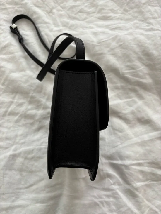 Neous Phoenix Adjustable Crossbody Handbag Black and Silver - Picture 10 of 10